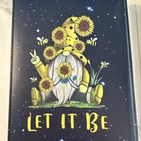 Let it Be gnome journal/notebook